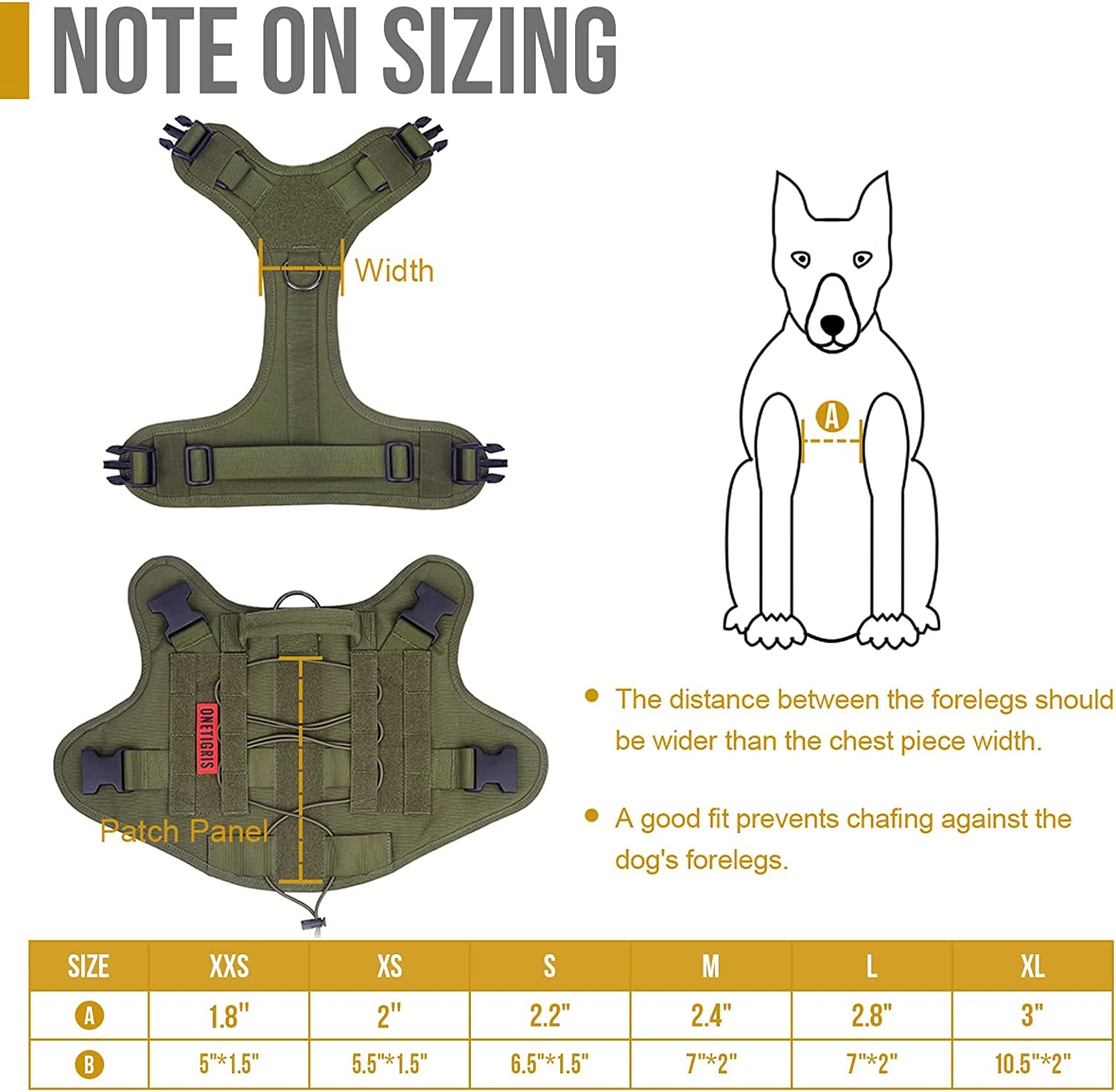 Tactical Dog Harness - Adjustable No-Pull Breathable Pet Vest with Handle for Outdoor Activities (Ranger Green, Small)